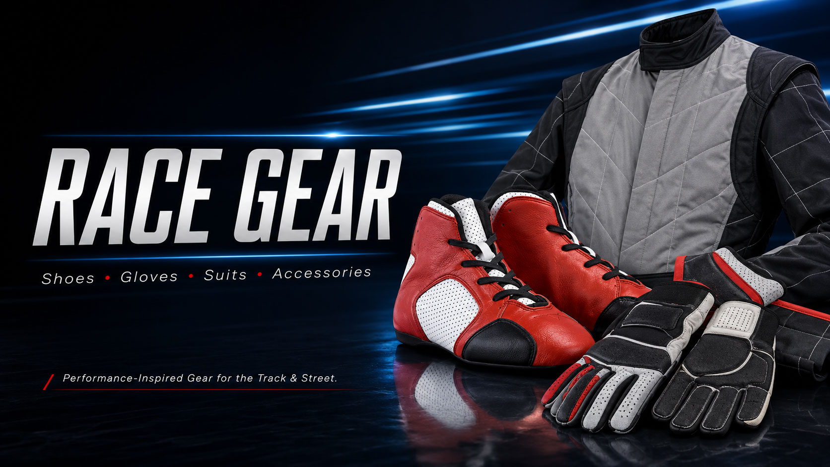 adidas, OMP, Piloti and other brands of close-out Motorsports Racing Gear